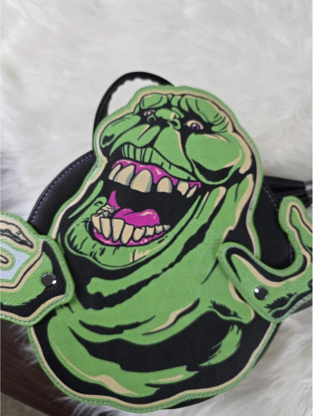Universal Studios Halloween Horror Nights 2024 Slimer Convertible Backpack Bag